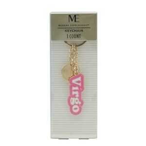 NEW Modern Expressions Zodiac Virgo Keychain